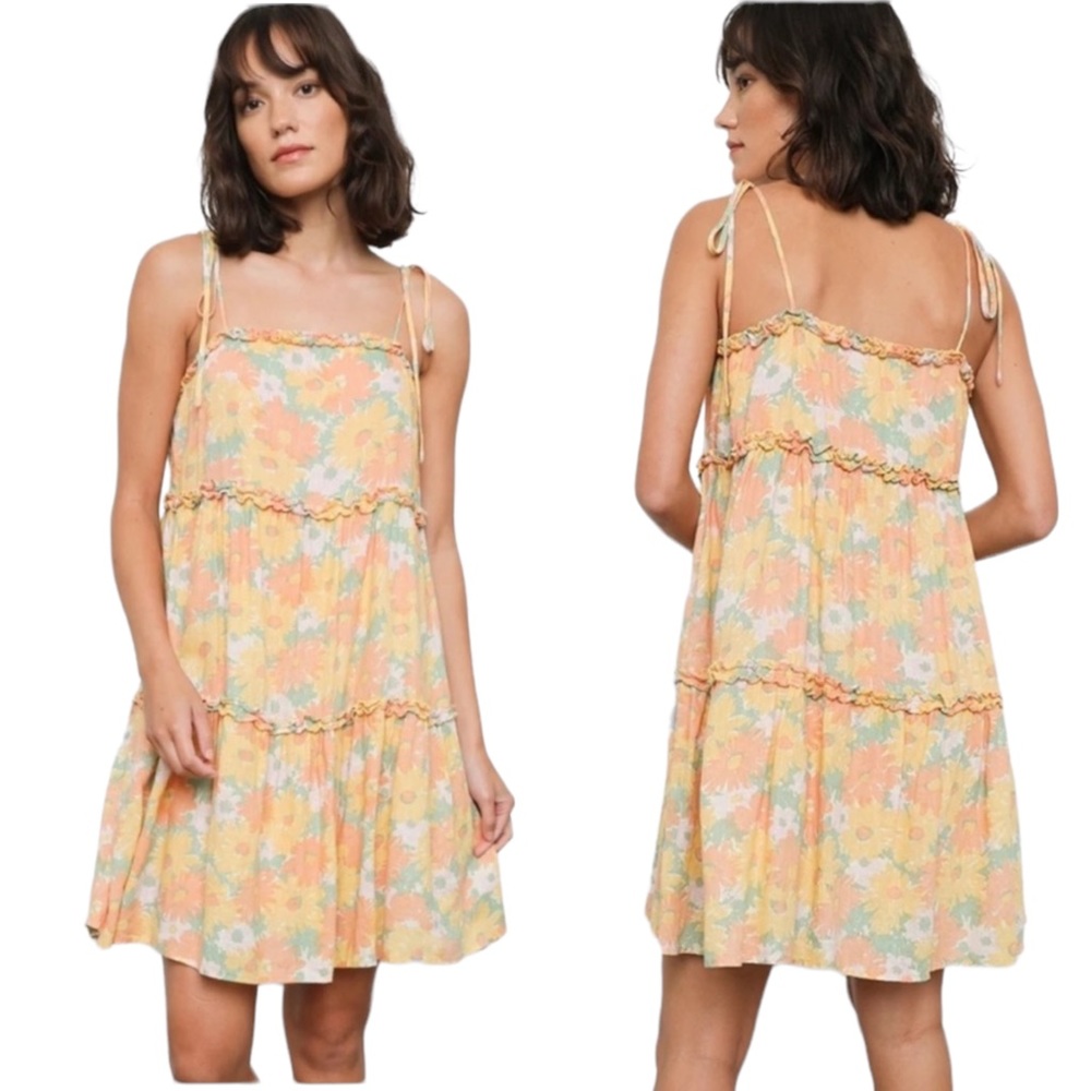 Rails Caralyn Daisy Meadow Dress Large